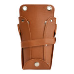 HOLSTER BELT FOR HAIR SCISSORS T14 BROWN 1