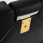 Hair System New York barber chair black gold 5