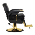 Hair System New York barber chair black gold - Image 4