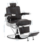 Hair System barber chair BM88066 brown - Image 14