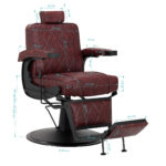 Hair System barber chair BM88066B brown - Image 16