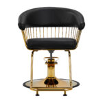Hair System hairdressing chair Lile gold black 1