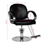 Hair system barber chair hs00 black 2
