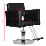 Hair system hairdressing chair hs33 black 2