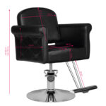Hair system hairdressing chair hs69 black 2
