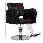 Hair system hairdressing chair hs92 black 2