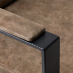 Hairdressing Wash Unit Modena Black Antique 2