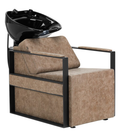 Hairdressing Wash Unit Modena Black Antique