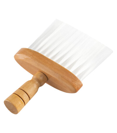 Hairdressing brush Puck neck white hair