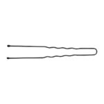 Hairdressing buns for hair e-65 300 pieces 7 cm black - Image 2