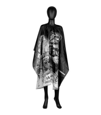 Hairdressing cape J-16