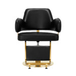 Hairdressing chair Gabbiano Linz NQ Gold Black - Image 2