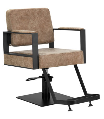 Hairdressing chair Gabbiano Modena old Brown