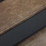 Hairdressing chair Gabbiano Modena old Brown - Image 8