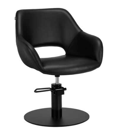 Hairdressing chair Gabbiano Morena Black