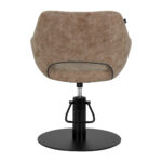 Hairdressing chair Gabbiano Morena old Brown - Image 4