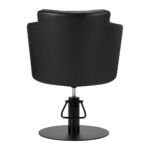 Hairdressing chair Gabbiano Roma Black - Image 4