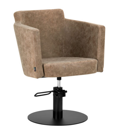 Hairdressing chair Gabbiano Roma old Brown