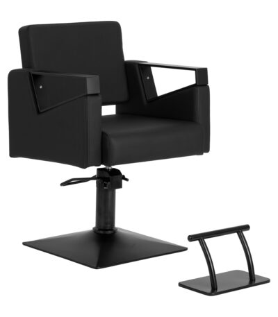 Hairdressing chair Hair System Duplex noir black