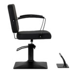 Hairdressing chair Hair System Edge noir black 1