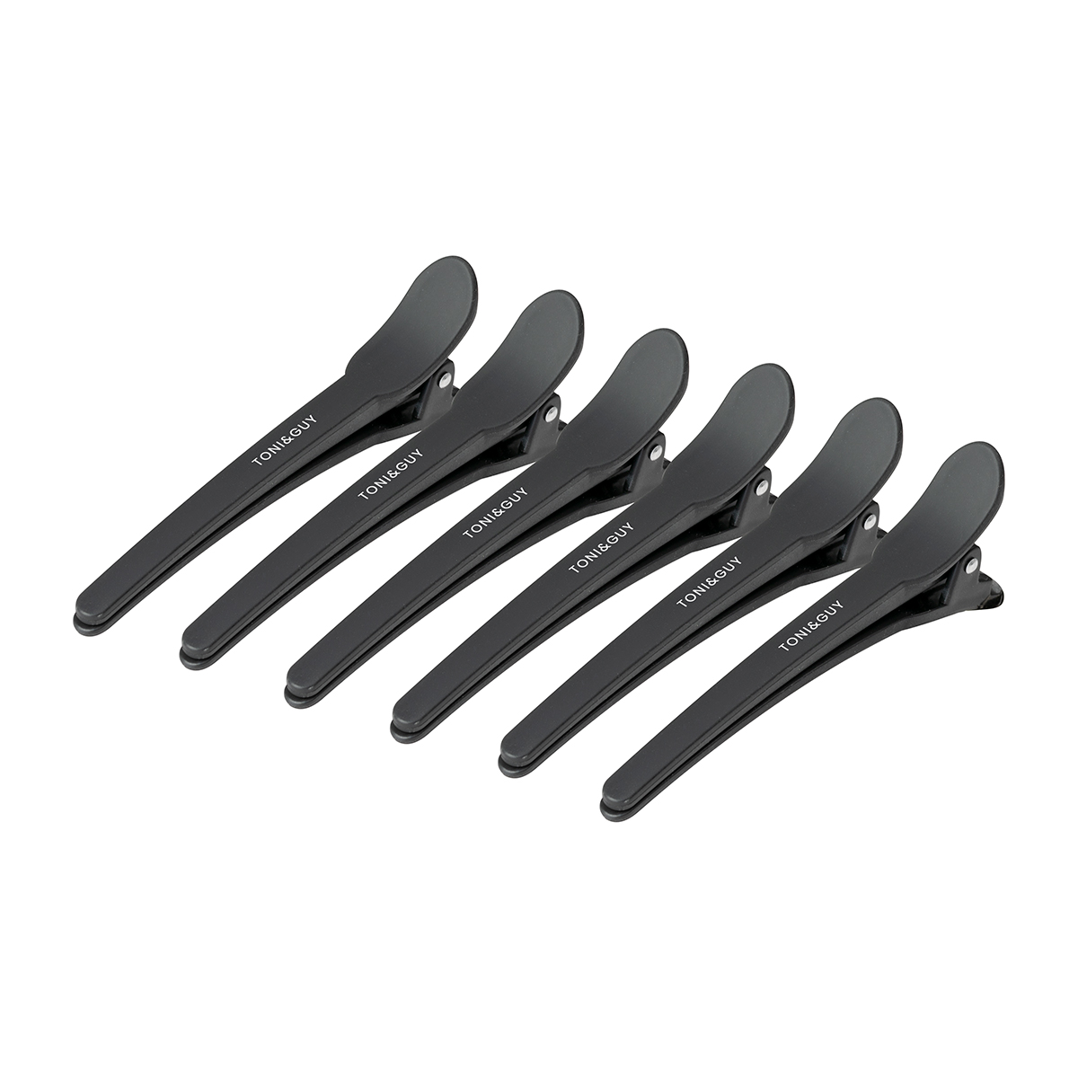 Hairdressing clamps for hair e-17 10 pcs 10.5 cm black Hairdressing clamps for hair e-17 10 pcs 10.5 cm black
