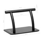 Hairdressing footstool L005S black 2