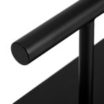 Hairdressing footstool L008B black 1