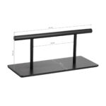 Hairdressing footstool L008B black 2