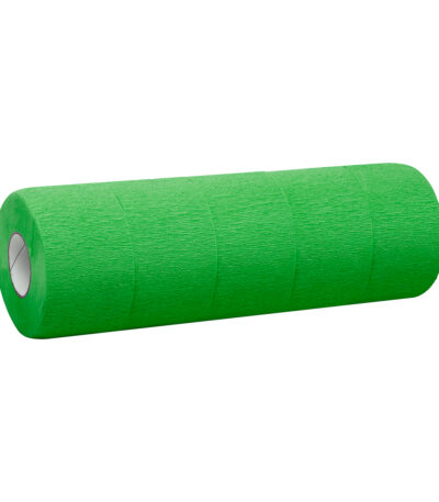 Hairdressing paper collar 5 pcs. green