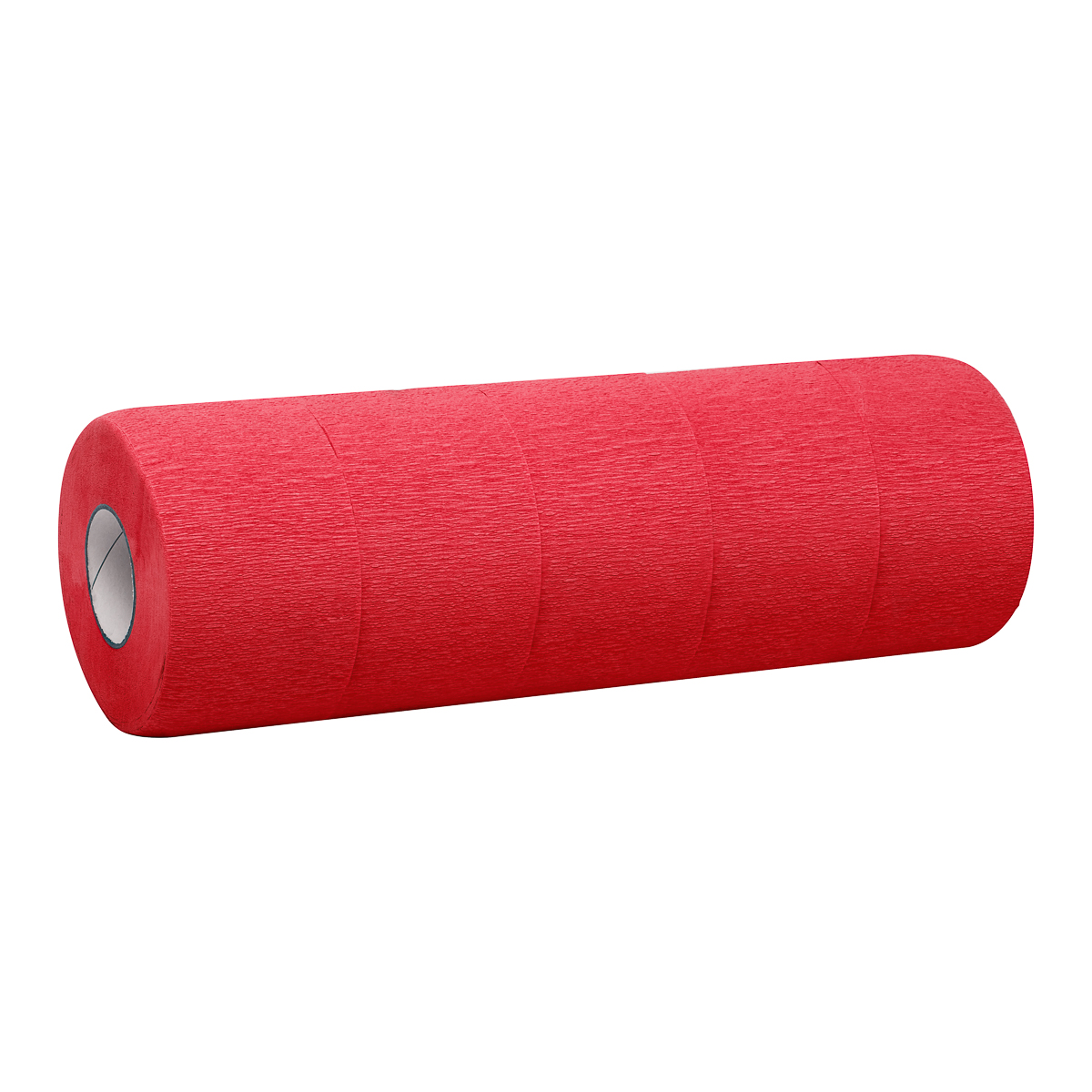 Hairdressing paper collar 5 pcs. red Hairdressing paper collar 5 pcs. red