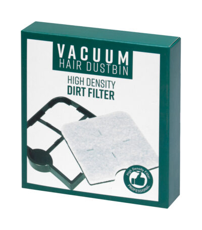 Hairdressing vacuum cleaner flat filter