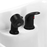 Hairdressing wash unit Turyn black - Image 8