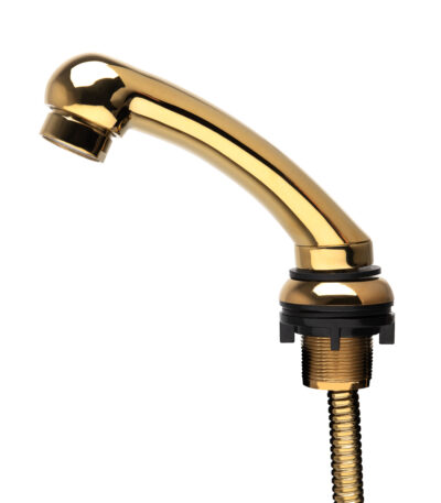 Hairdressing wash unit handset gold small