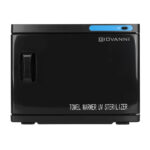 Hand towel warmer with uv-c 23l black sterilizer - Image 2