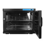 Hand towel warmer with uv-c 23l black sterilizer 1