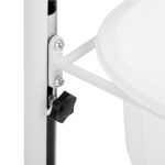 Height-adjustable pedicure tray, white - Image 6