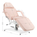 Hydraulic cosmetic chair Basic 210 pink 9