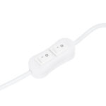 Illuminated plafond barber shop BB-02 gold large 1