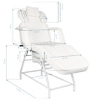 Ivette eyelash treatment chair gray - Image 10