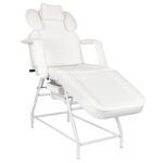 Ivette eyelash treatment chair white