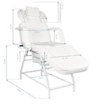 Ivette eyelash treatment chair white 1