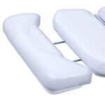 Kate electric podiatry chair, 4 actuators, cool white - Image 8