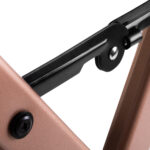 MAKE-UP CHAIR ALUMINUM ROSE GOLD - Image 4