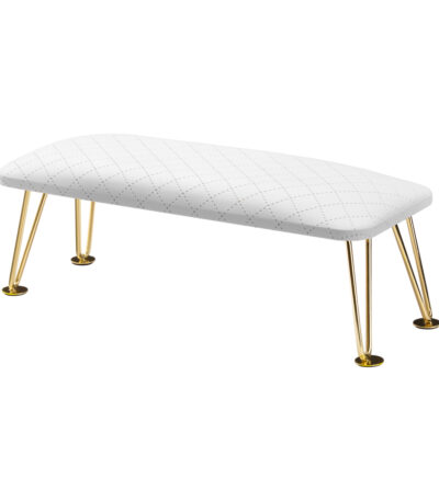MANICURE STAND 6M GOLDEN WHITE PIK