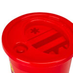 MEDICAL WASTE CONTAINER 0.7 L RED - Image 2