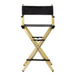 Make-up Chair Aluminum Gold - Image 2