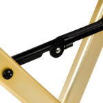 Make-up Chair Aluminum Gold 2