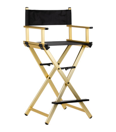Make-up Chair Aluminum Gold