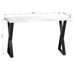 Momo 04-BL Cosmetic Desk 3