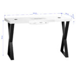 Momo 04-BL cosmetic desk with absorber - Image 18
